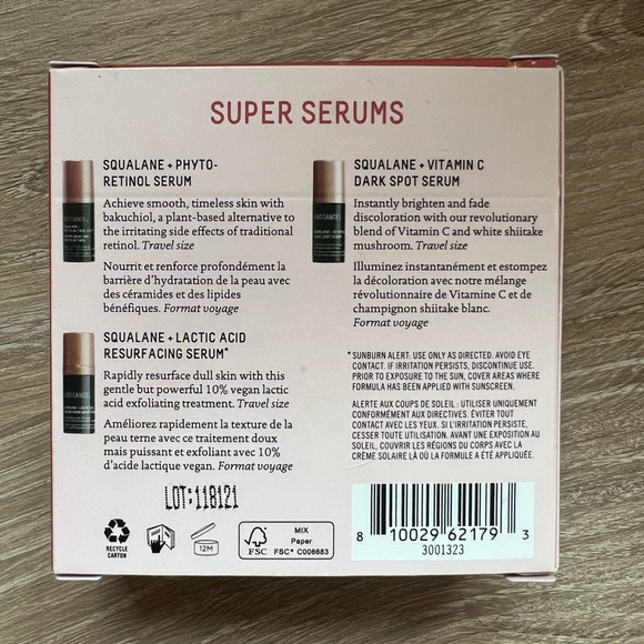 Biossance Super Serums travel size - Picture 3 of 5